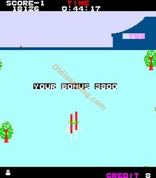 une photo d'Ã©cran de Alpine Ski sur Arcade